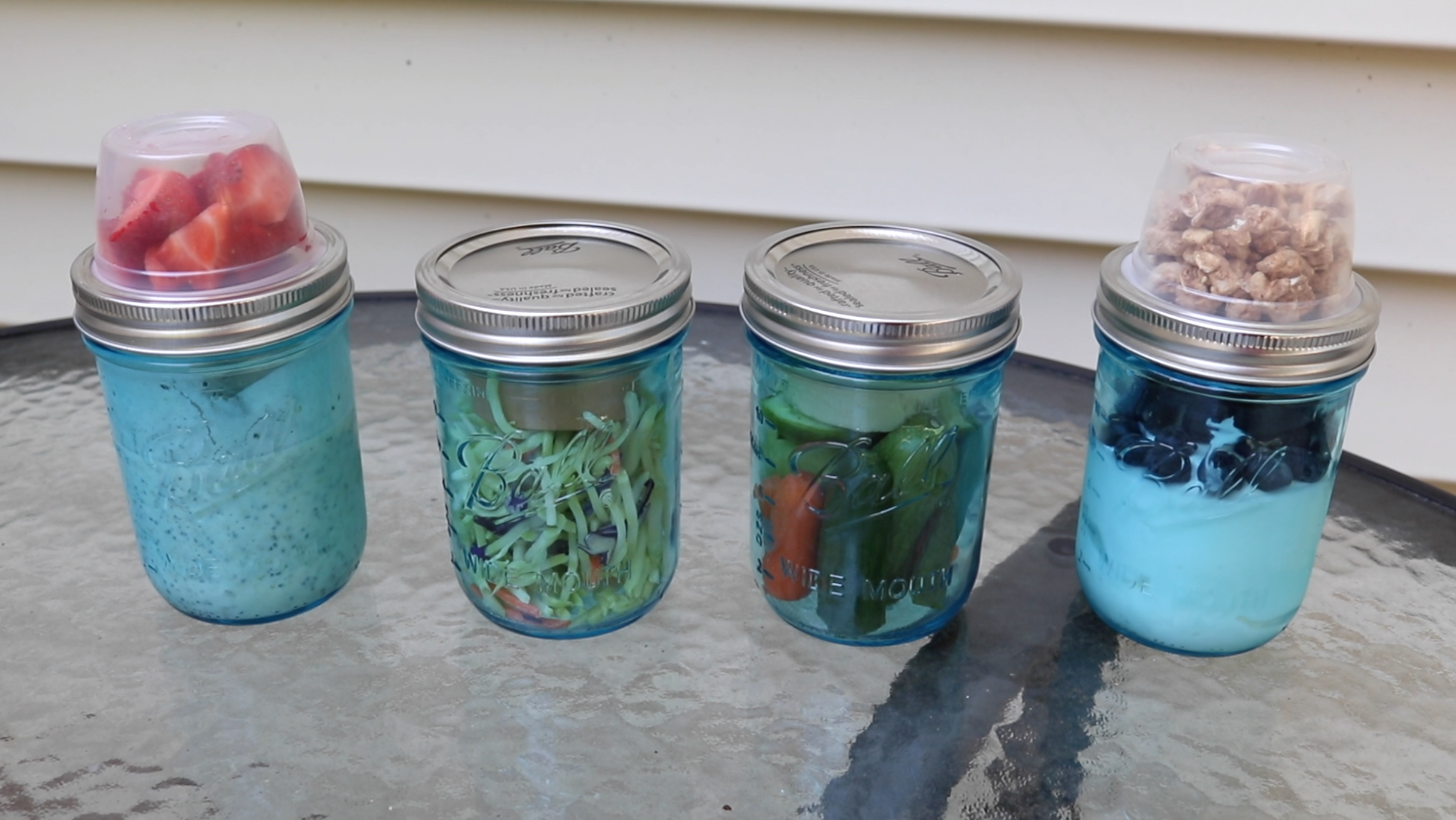 Five Minute Meal Prep |  Mason Jar Hacks!