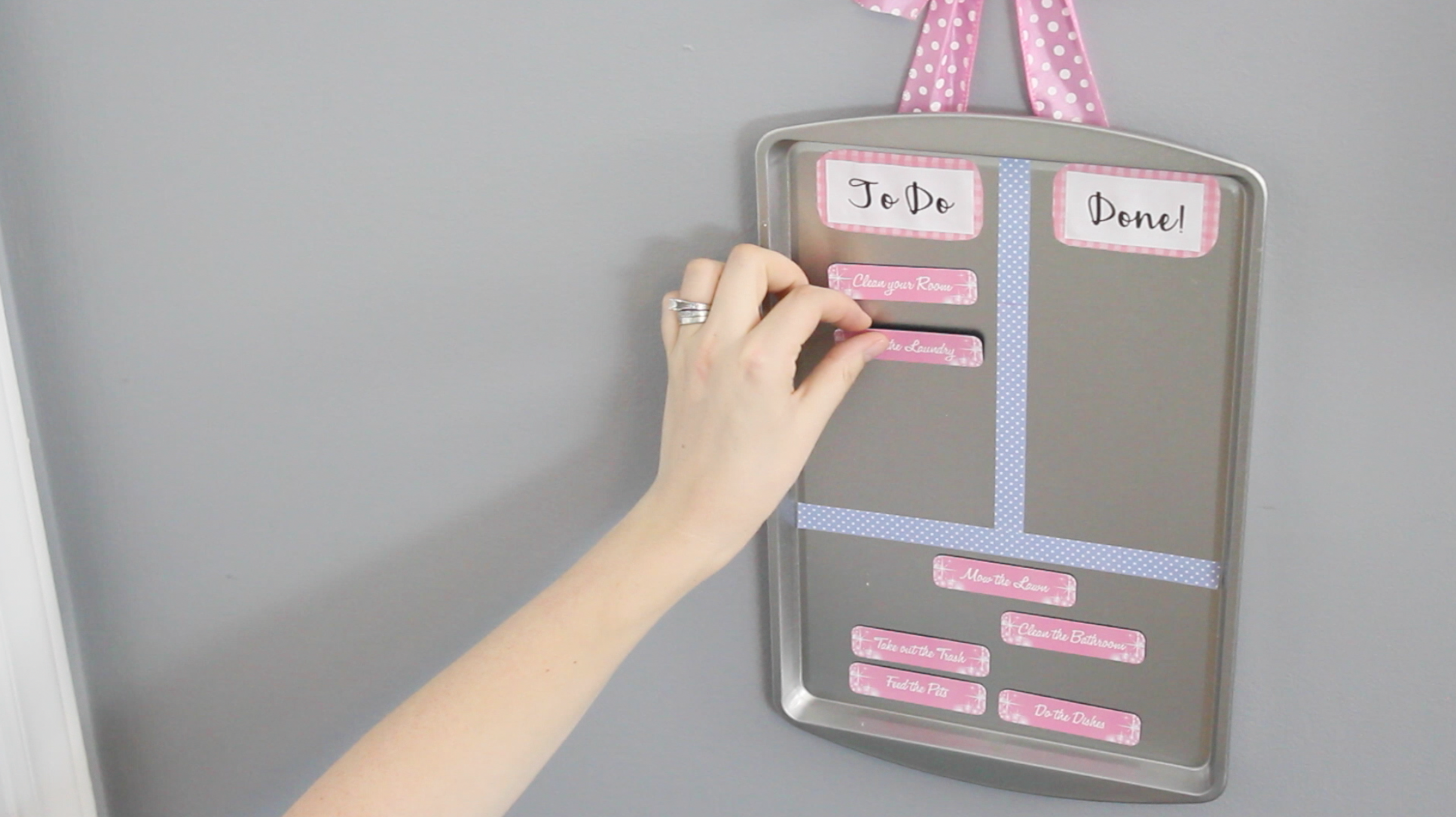 Dollar Tree Chore Chart!