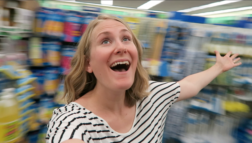 That time you went overboard in the Dollar Store…
