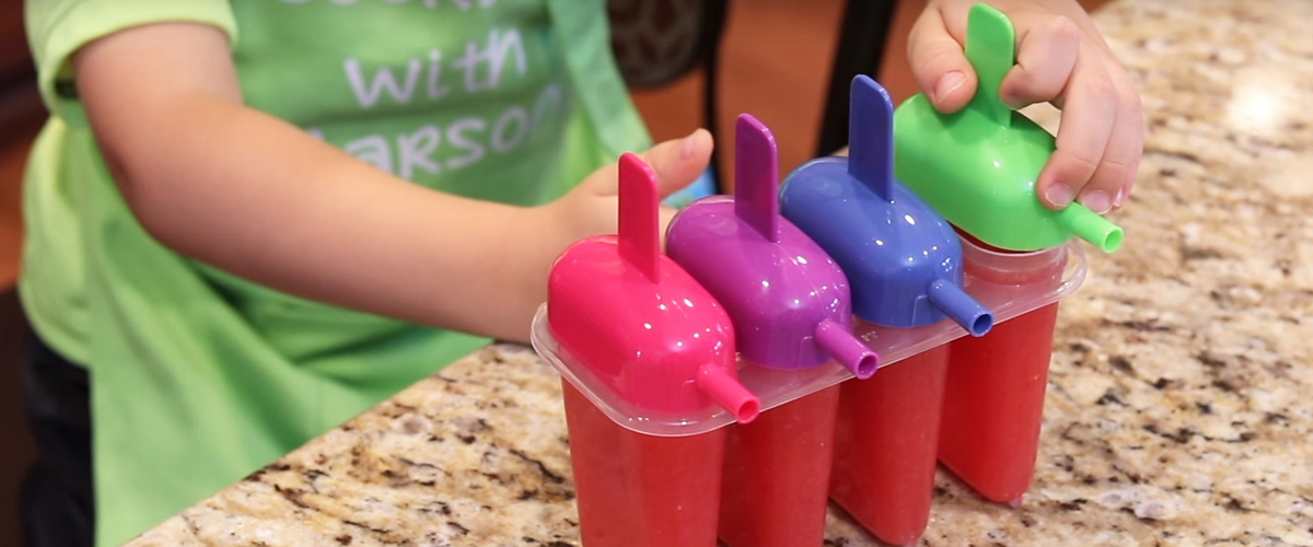 DIY Watermelon Popsicles