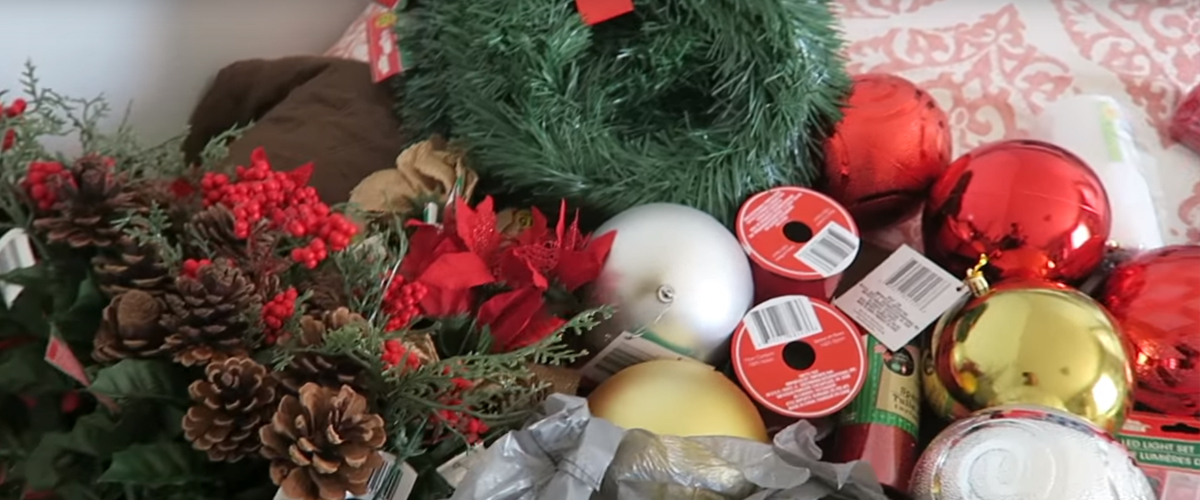 Dollar Tree Christmas Shop with Me! DIY & Decor Haul 2017