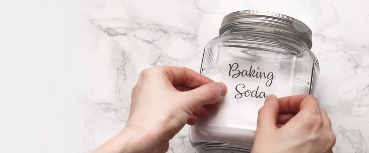 FREE Smudge-Proof Labels + Organizing Containers