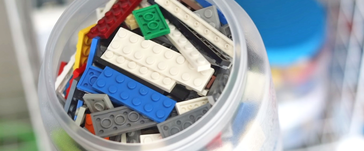 DOLLAR TREE ORGANIZING | Realistic LEGO organization for kids!
