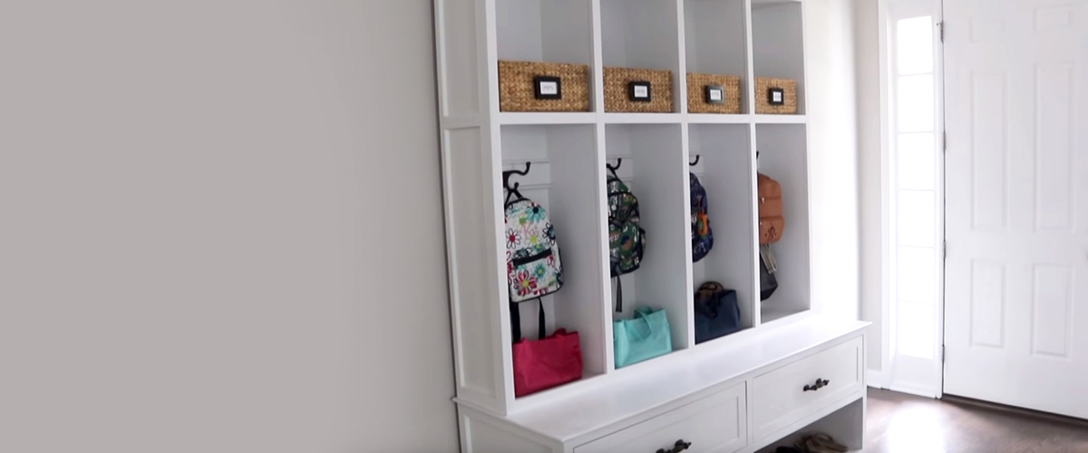 ORGANIZATION MAKEOVER! Cheap Mudroom Transformation & Hacks