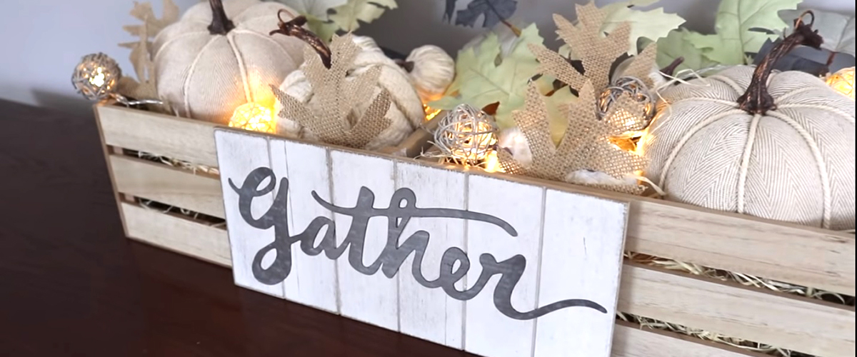 DOLLAR TREE & TARGET DOLLAR SPOT | Fall Farmhouse DIYs + decorate with me!