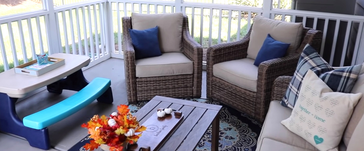 CLEARANCE, UPCYCLED & DOLLAR TREE PORCH MAKEOVER