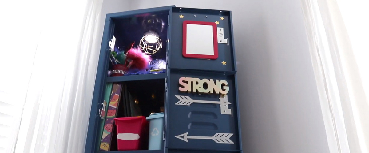 DOLLAR TREE ORGANIZATION FOR YOUR LOCKER ?