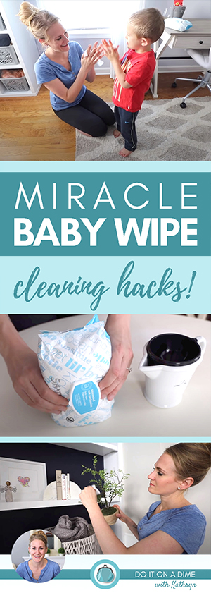 Today we are cleaning with baby wipes. Yes, really! I'll show you how to make a hand sanitizer and the best ways to clean using them.