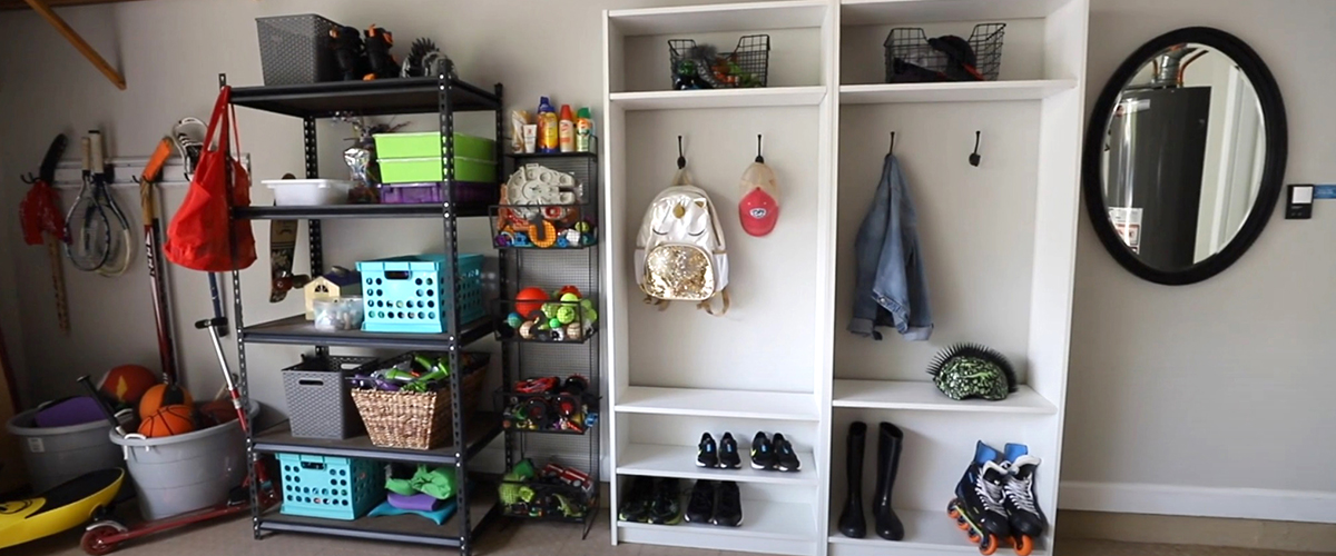 DIY IKEA HACK! Instant Small Mudroom Makeover 2020