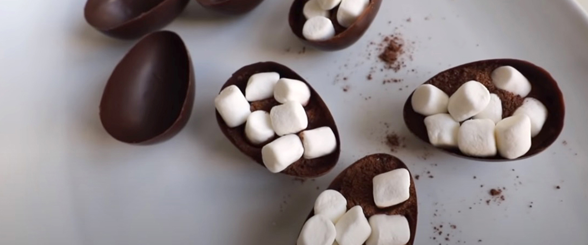 $1 DIY HOT COCOA BOMBS made without a silicone mold! ❤️