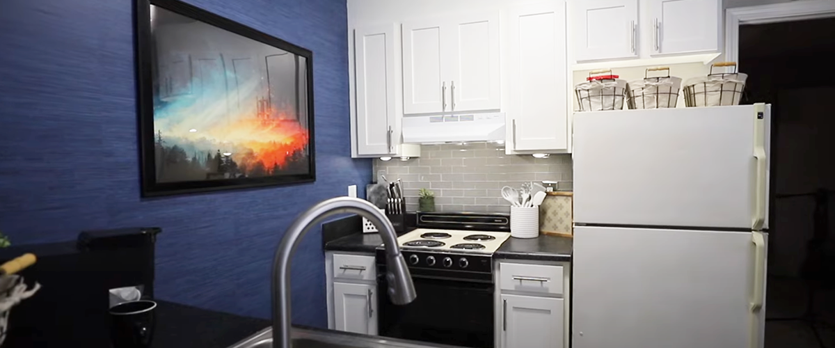 *MAGIC* SMALL KITCHEN MAKEOVER under $300! 🪄✨ (DOLLAR STORE ORGANIZATION!)
