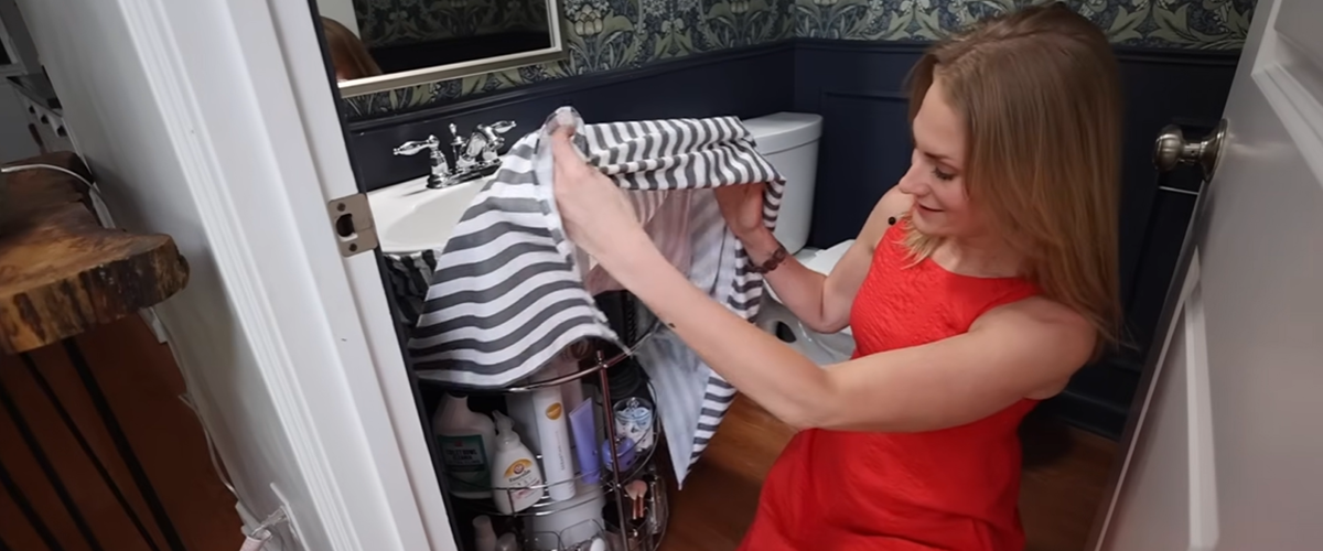 5 EASY Fixes for SMALL Bathrooms ✨ Dollar Tree Budget!