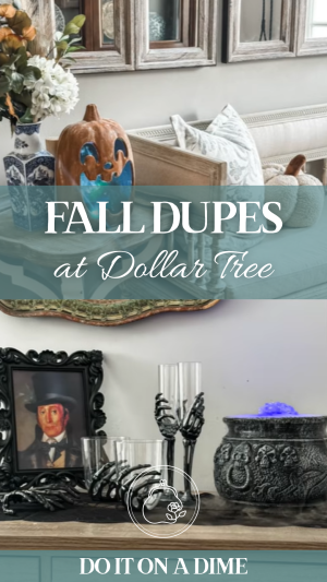 DIOAD- Fall Dupes at Dollar Tree