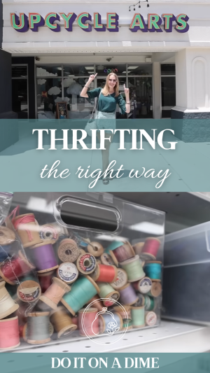 DIOAD- Thrifting the Right Way Pinterest Image